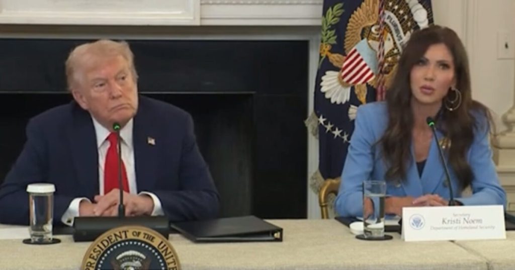 WATCH: President Trump Suggests that Brandon Johnson and JB Pritzker May Face Criminal Charges – DHS Sec Kristi Noem Reveals that Portland Police Were Cheering on Antifa’s Calls for Violence with Their “Fists in the Air”, Says Officials Should be Prosecuted | The Gateway Pundit | by Jordan&nbsp;Conradson