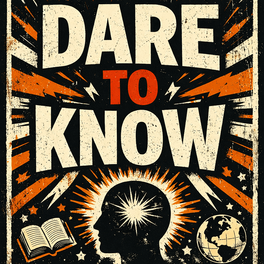“Dare To Know” – Some Years&nbsp;Ago…